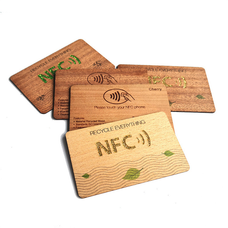 智能木卡，酒店门禁卡，会员木卡，芯片NFC芯片卡，软木复古智能木卡