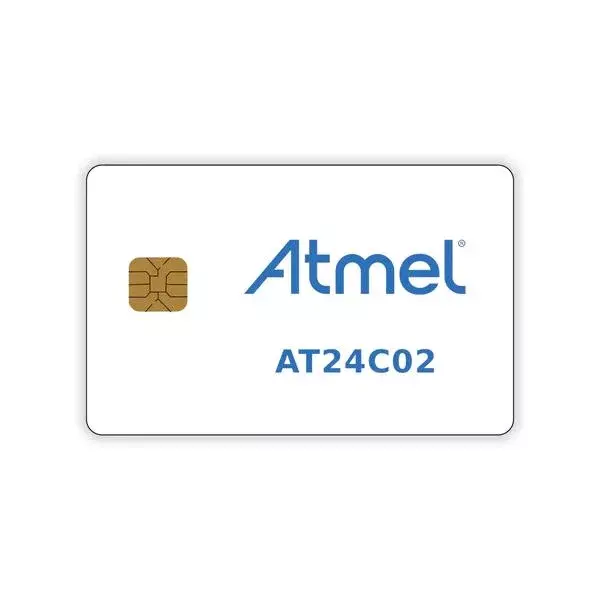 Atmel AT24C02 Smart Card Contact IC Card Memory card